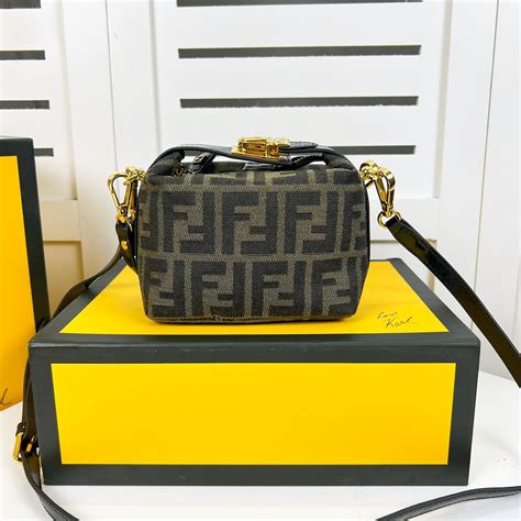 fendi box and paper bag 2019|Fendi lunch box bag.